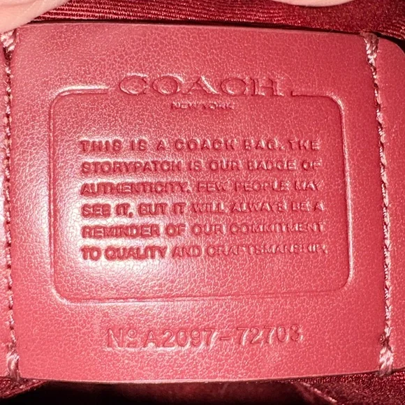 NEAR MINT Coach Jes Messenger in Rare HIBISCUS Pink | Large Crossbody - Picture 2 of 16